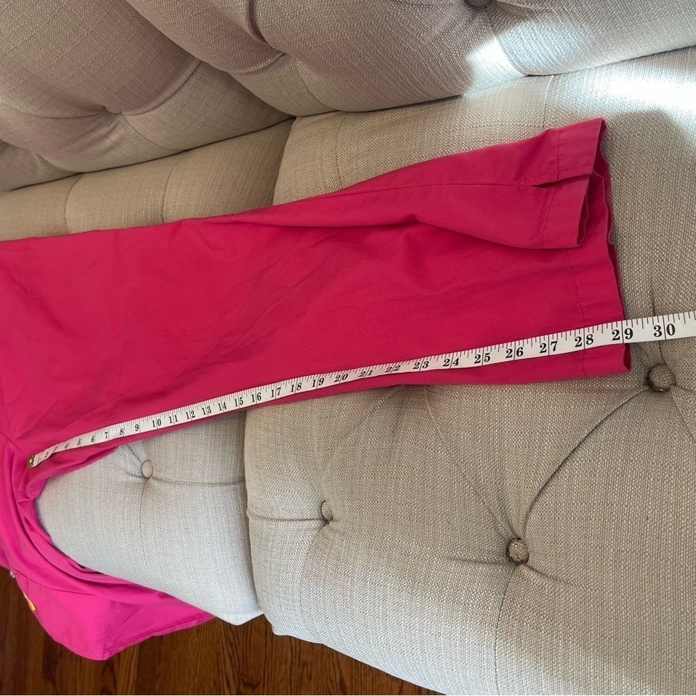 AL: Spread Good Cheer Scrub Pants Women’s M Hot Pink Pant Scrubs Medical pockets - Picture 7 of 10